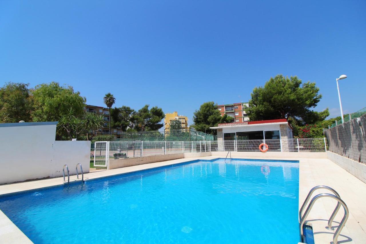 Global Properties, Apartamento Con Terraza Y Piscina A Un Paso De La Playa Canet d'En Berenguer Bagian luar foto