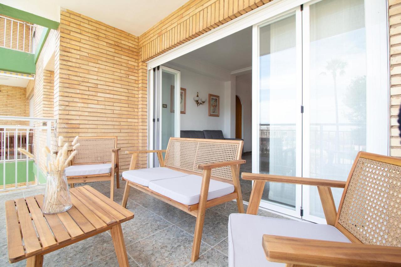 Global Properties, Apartamento Con Terraza Y Piscina A Un Paso De La Playa Canet d'En Berenguer Bagian luar foto