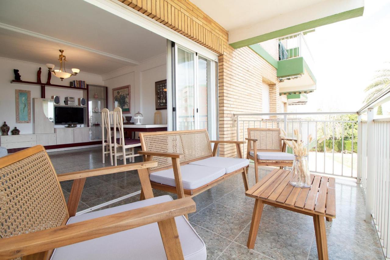 Global Properties, Apartamento Con Terraza Y Piscina A Un Paso De La Playa Canet d'En Berenguer Bagian luar foto