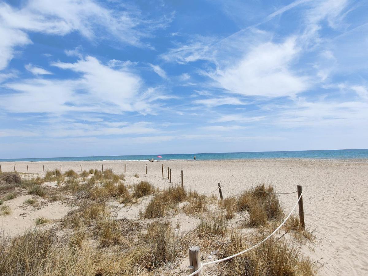 Global Properties, Apartamento Con Terraza Y Piscina A Un Paso De La Playa Canet d'En Berenguer Bagian luar foto